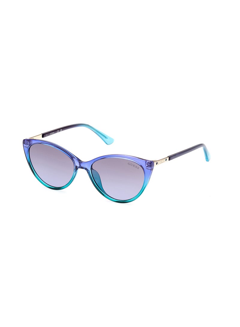 Girls UV Protection Cat Eye Shape Sunglasses - GU924092W48 - Lens Size: 48 Mm
