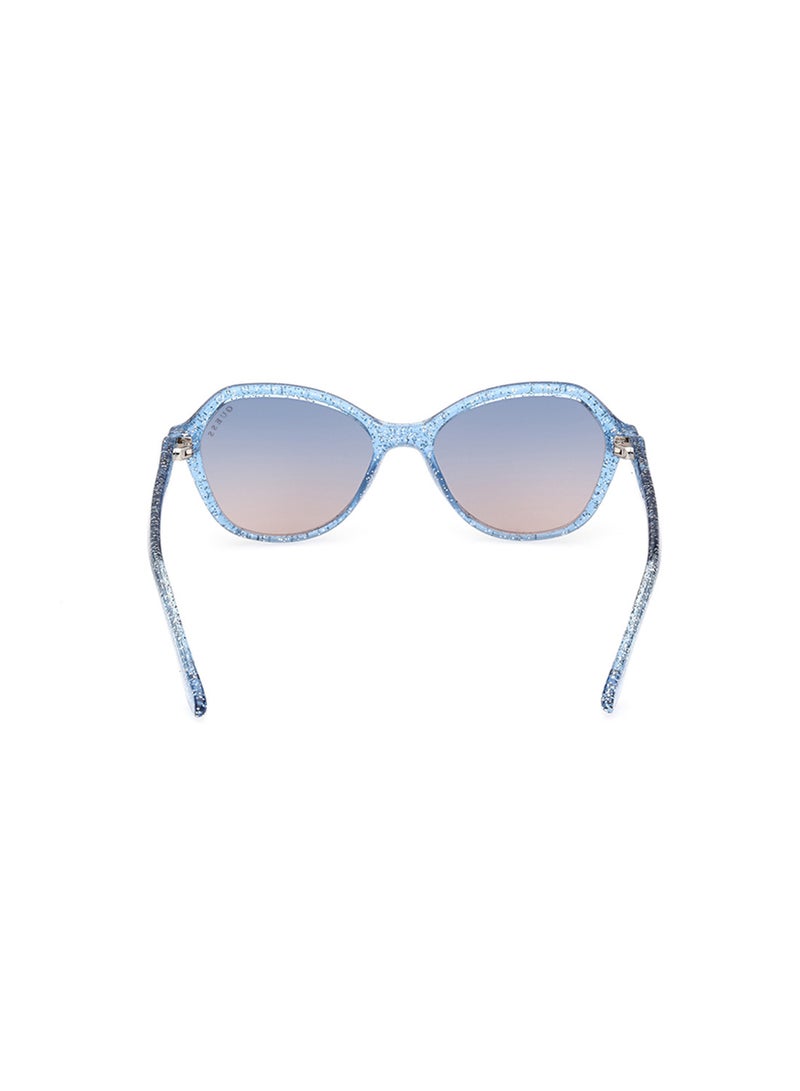 Girls UV Protection Asymmetrical Shape Sunglasses - GU923992W48 - Lens Size: 48 Mm