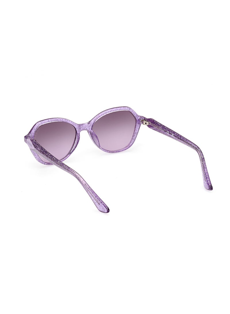 Girls UV Protection Asymmetrical Shape Sunglasses - GU923983Z48 - Lens Size: 48 Mm