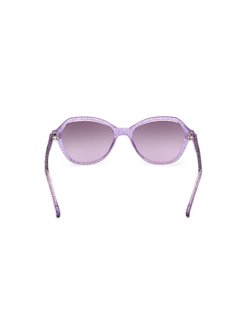 Girls UV Protection Asymmetrical Shape Sunglasses - GU923983Z48 - Lens Size: 48 Mm