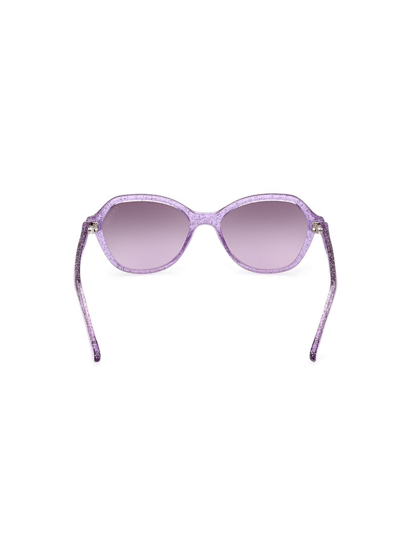 Girls UV Protection Asymmetrical Shape Sunglasses - GU923983Z48 - Lens Size: 48 Mm