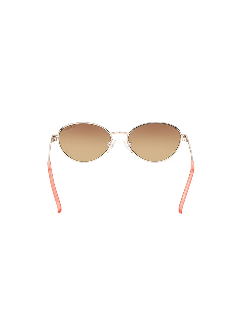 Girls UV Protection Oval Shape Sunglasses - GU921733F48 - Lens Size: 48 Mm