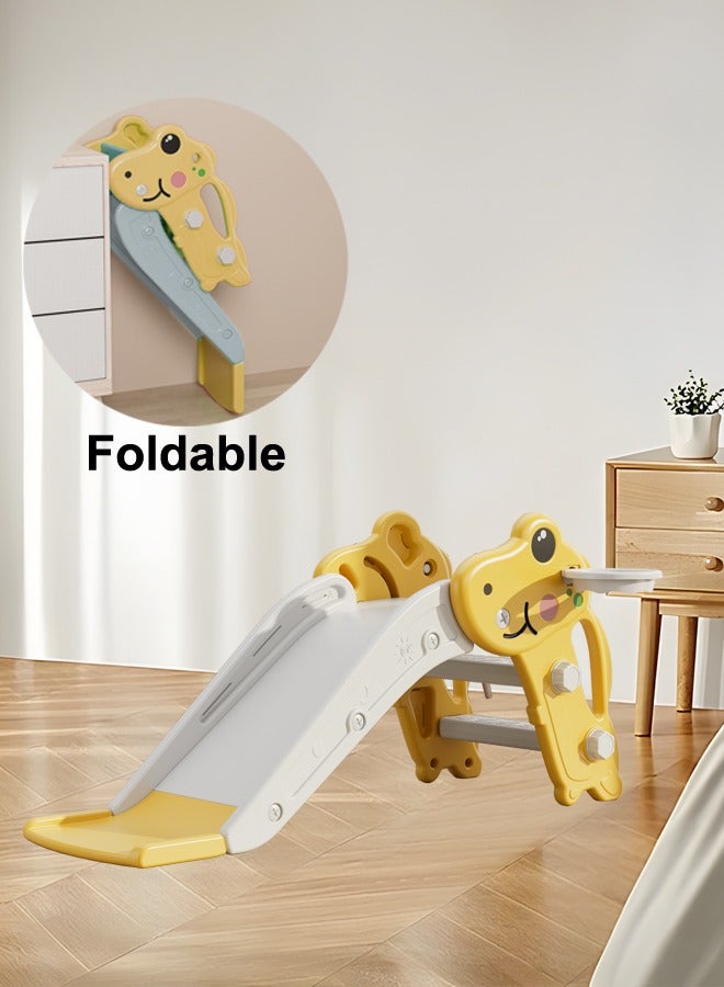Portable Folding Baby Home Game Indoor Kids Plastic Climbing Playground Foldable Slide