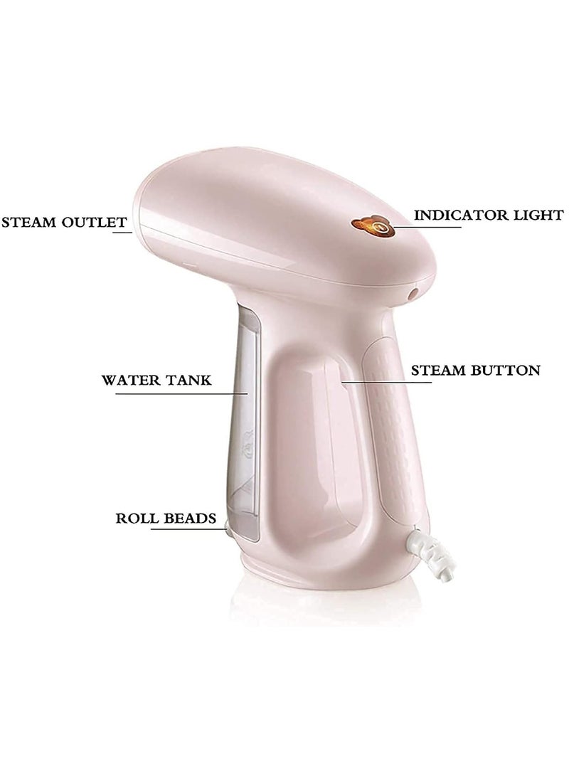 Garment Steamer 1300W – Portable Handheld Fabric Steamer for Clothes, 230ml Water Tank, Fast Heat-Up, Vertical & Horizontal Use, Travel Steamer Iron – 3-Pin Plug