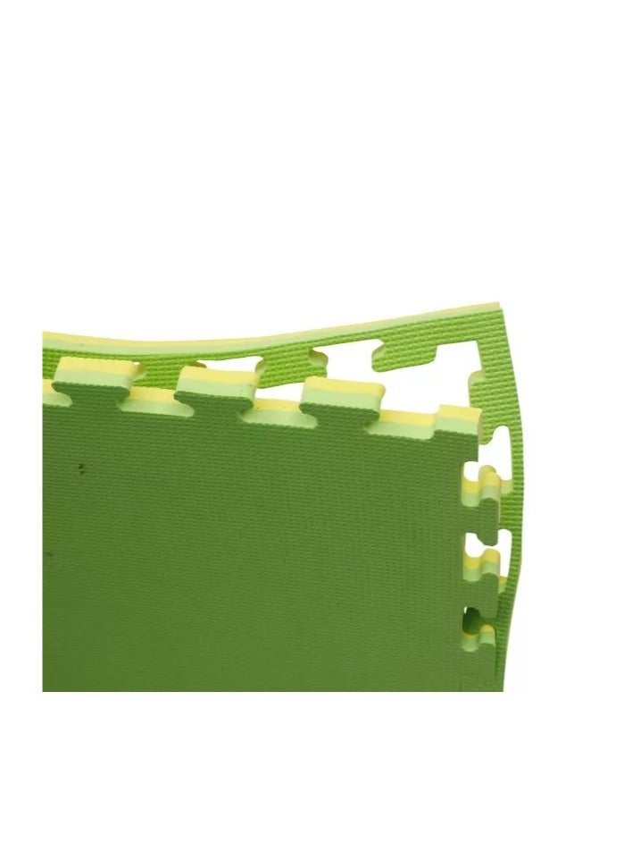 Teakwondo Mat 1M*1M*2Cm Yellow/Light Green Gql - 01 - 2