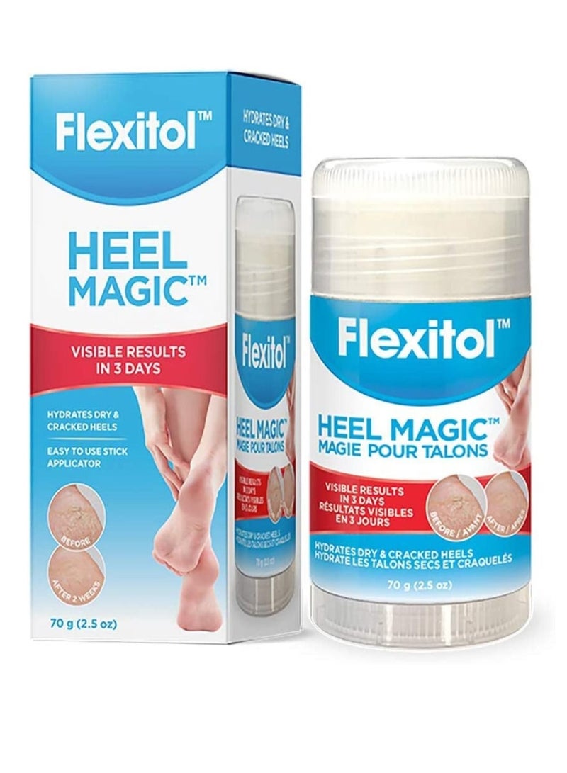 Heel Magic For Dry Skin or Rough Heels with Shea Butter  Vitamin E 2.5 Ounce