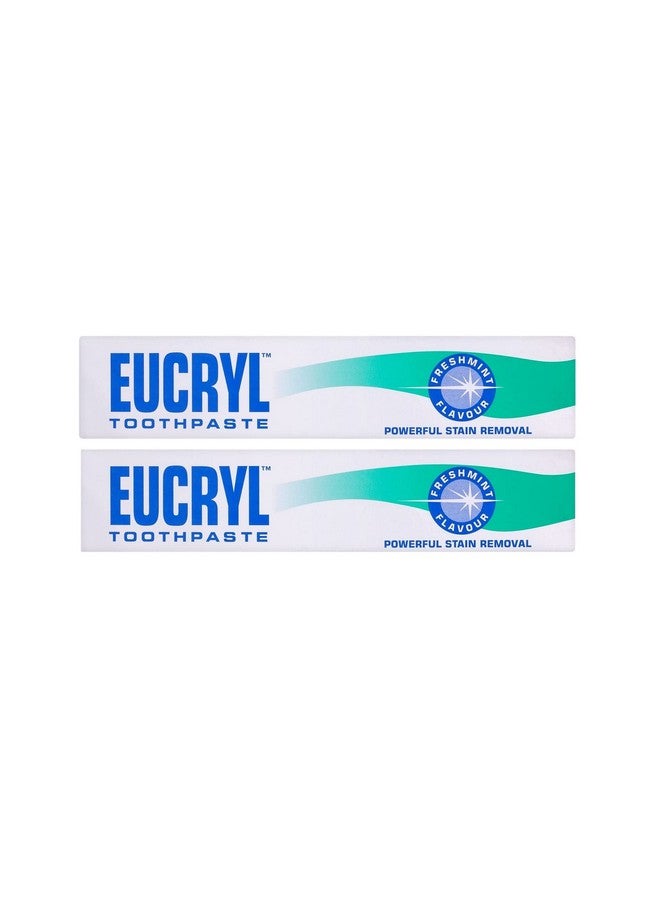 Ucryl Smokers Toothpaste Freshmint 50Ml Powerful Stain Removal Pack Of 2
