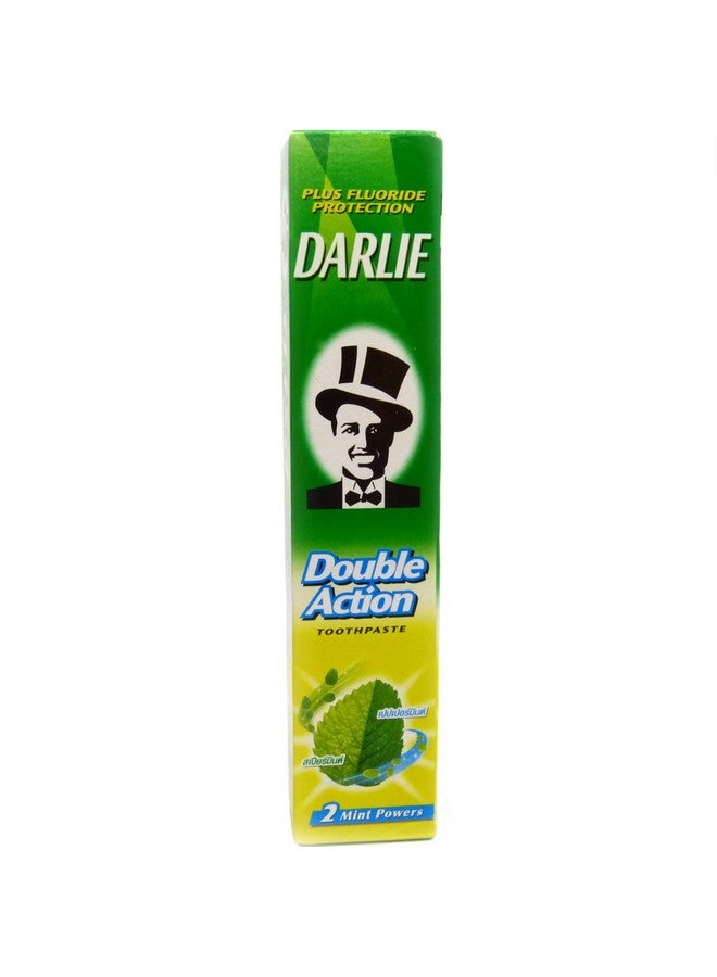 Arlie Double Action Spearmint And Peppermint Fluoride Toothpaste Travel Size 35 Grams