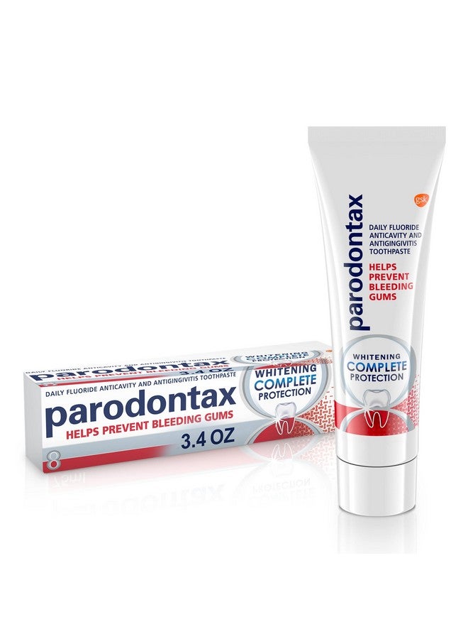 Arodontax Whitening Toothpaste For Bleeding Gums Complete Protection Teeth Whitening And Gingivitis Treatment 3.4 Ounce