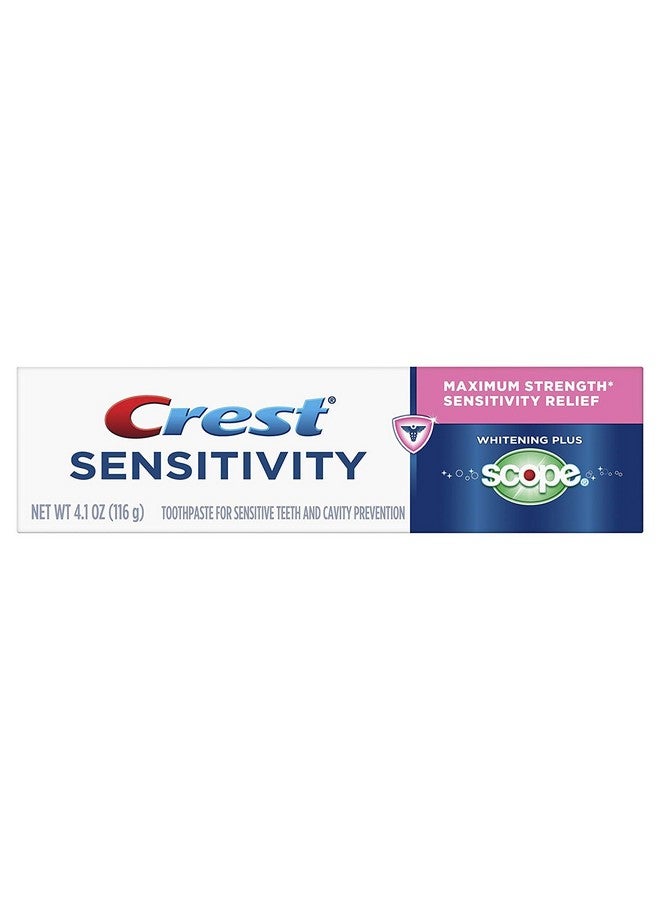 Rest Sensitivity Whitening Plus Scope Minty Fresh 4.1 Oz (Pack Of 4)