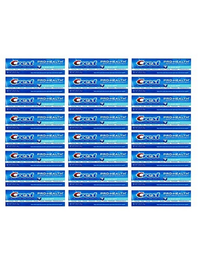 Rest 037000995609 Prohealth Clean Mint Toothpaste Smooth Formula 0.85 Oz Travel Size (24 Pack)