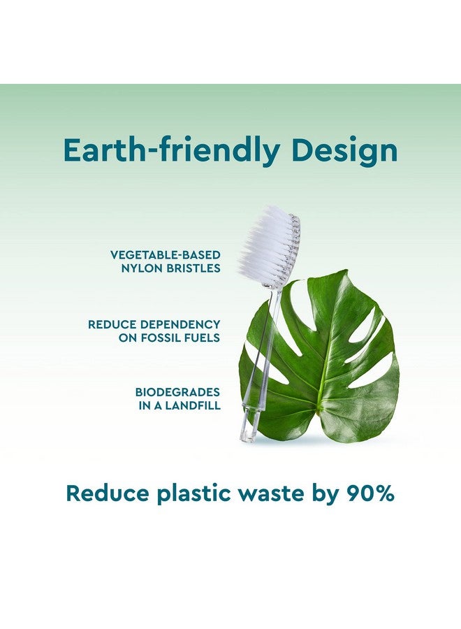 Adius Toothbrush Replacement Brush Heads 2Count Improve Gum Health & Reduce Gum Issues Medium Pack Of 1