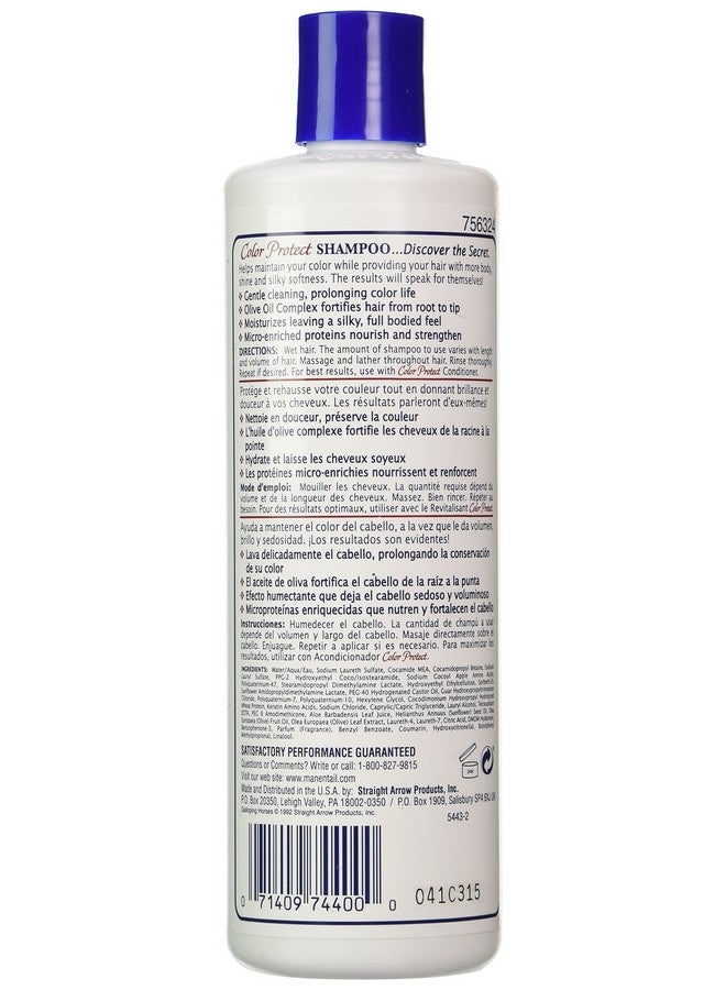 Ane 'N Tail Color Protect Shampoo For Up To 8 Weeks Color Vibrancy 12 Ounce