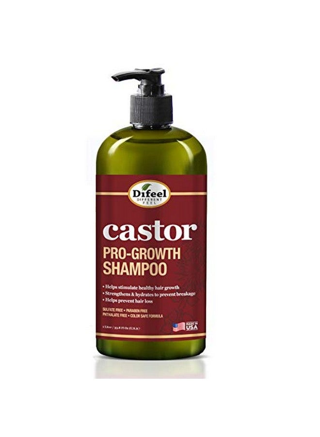 Ifeel Castor Progrowth Shampoo 33.8 Oz. Made With Natural Castor Oil For Hair Growth Sulfate Free Shampoo