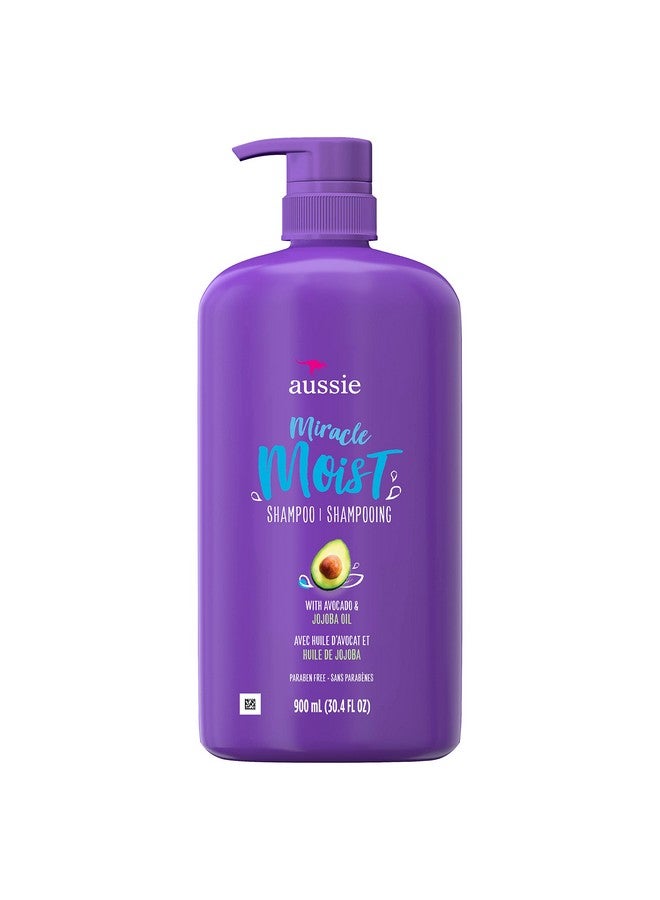 Ussie Parabenfree Miracle Moist Shampoo With Avocado & Jojoba For Dry Hair 30.4 Fluid Ounce (Pack Of 4)