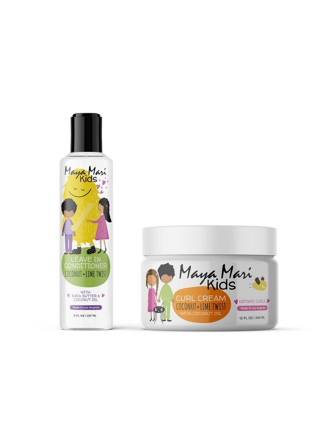 Aya Mari Kids With Curls And Coils Essential Gift Set Includes Our Leavein Conditioner And Curl Cream