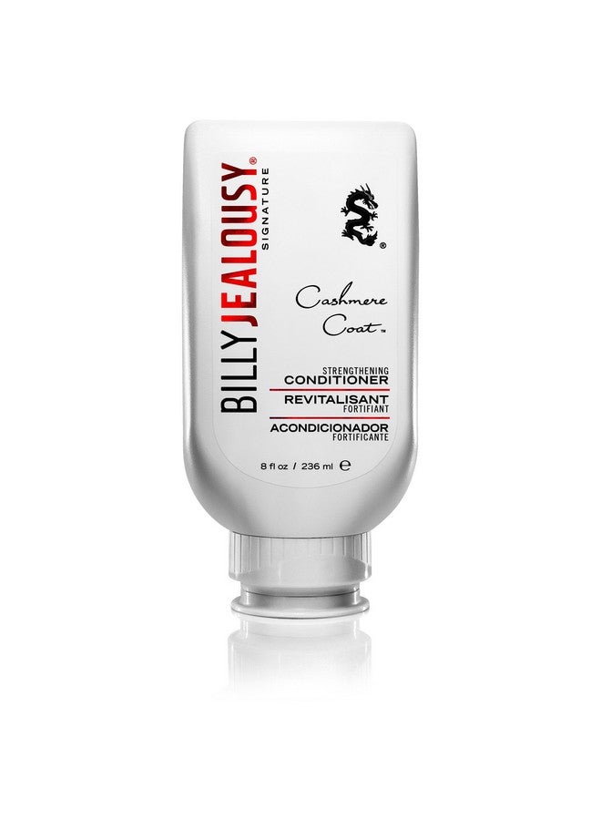 Cashmere Coat Hair Conditioner For Men, Strengthening & Hydrating Conditioner Infused With Peppermint, Lemon Fruit & Swertia Extract Ideal For Fine, Thinning Hair, 8 Fl Oz