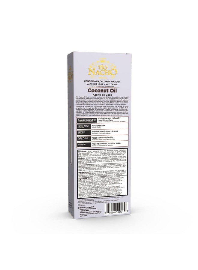 Io Nacho Ultra Hydration Coconut Oil Conditioner 4 Ozs 1 Count