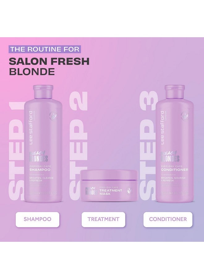 Ee Stafford Bleach Blondes Everyday Care Conditioner ; 500Ml Blonde Toner Neutralizes Yellow Tones For Bleached Blonde And Platinum Hair Enhance Blonde