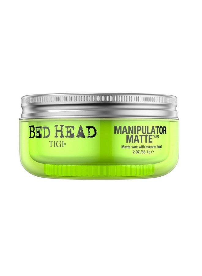 Igi Bed Head Manipulator Matte Gel For Unisex Maximum Long Lasting Hold Creates Texture Controls Frizz & Flyaways Humiditiy Resistant 2 Oz (Pack Of1 )