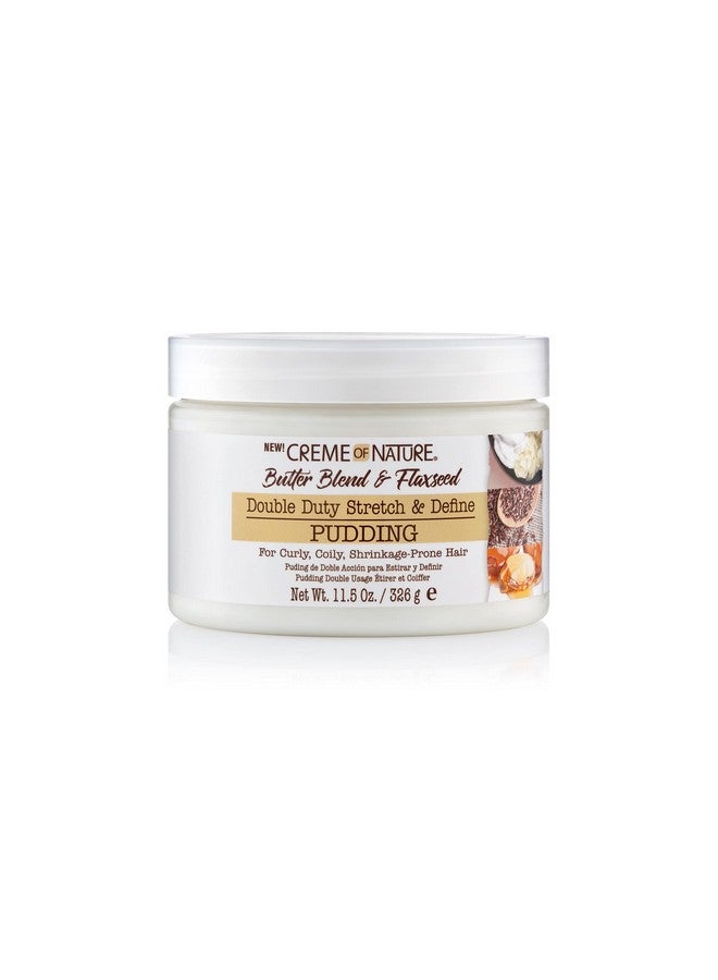 Reme Of Nature Curl Definition Pudding Butter Blend Argan Oil Flaxseed Oil Anti Frizz 11.5 Oz