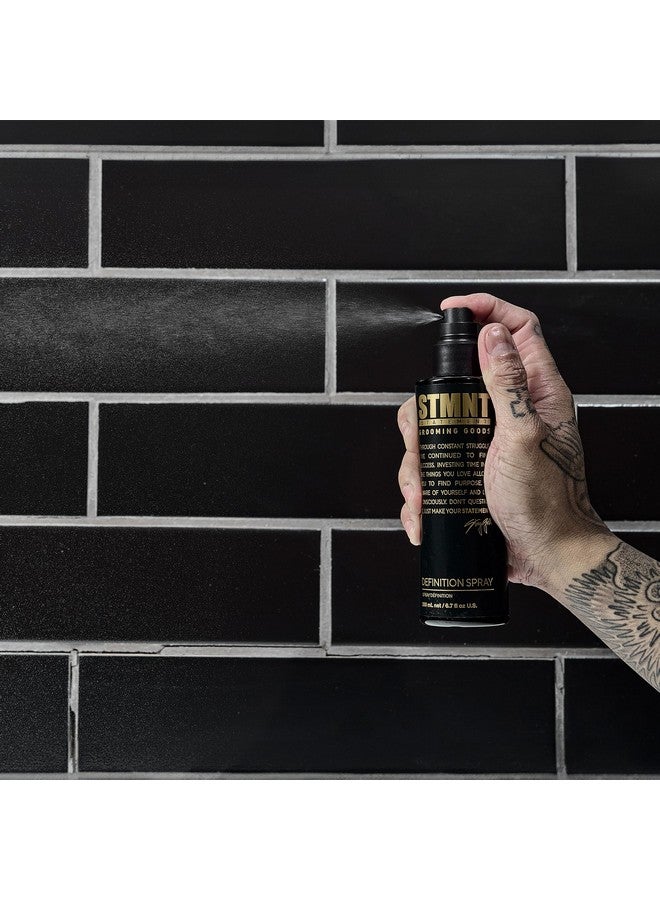 Tmnt Grooming Goods Definition Spray ; Strong Texture ; Nonsticky Hold ; Semimatte Finish