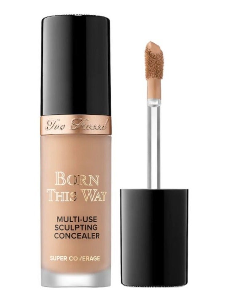 TOO FACED Born This Way Super Coverage Multi Use Sculpting Concealer-Cookie