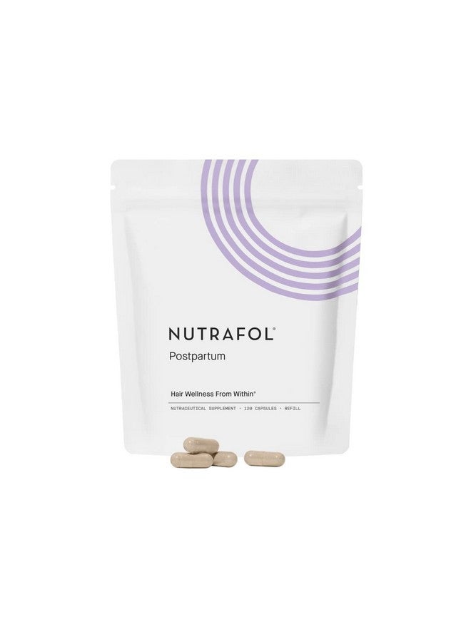 Utrafol Postpartum Hair Growth Supplements Clinically Tested For Visibly Thicker Hair And Less Shedding Breastfeedingfriendly 1 Month Supply 1 Refill Pouch