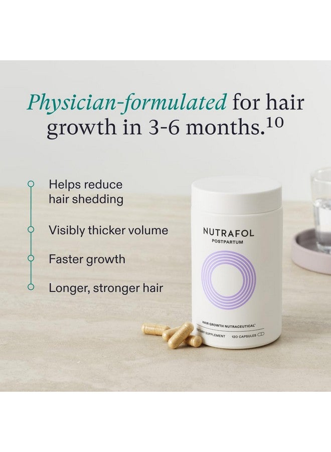 Utrafol Postpartum Hair Growth Supplements Clinically Tested For Visibly Thicker Hair And Less Shedding Breastfeedingfriendly 1 Month Supply 1 Refill Pouch