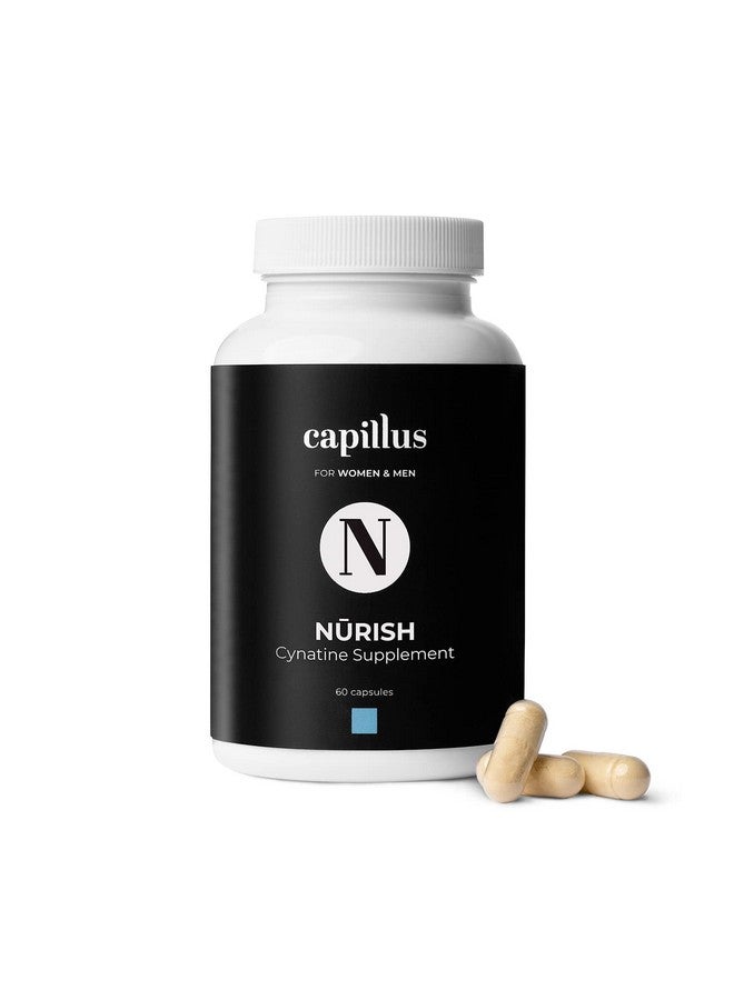 Apillus Nūrish Hair Growth Supplement Get Thicker Fuller Hair With Biotin And Keratin Contains Cynatine Hns For Stronger And Healthier Hair Daily Supplement 60 Count