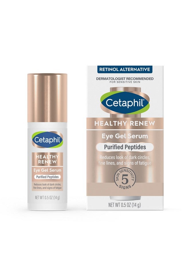 Etaphil Healthy Renew Hydrating Eye Gel Serum 0.5 Oz 24Hr Under Eye Cream For Anti Aging Reduces The Appearance Of Dark Circles And Wrinkles Retinol Alternative Peptide Serum For Sensitive Skin