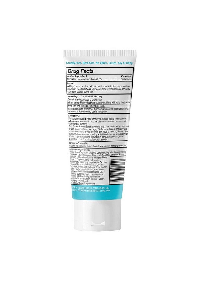 Resh Monster Daily Kids Sunscreen Spf 30 Uva/Uvb Clear Nonnano Zinc Oxide Mineral Sunscreen Face & Body Sunscreen Reef Safe Hypoallergenic Sunscreen For Kids