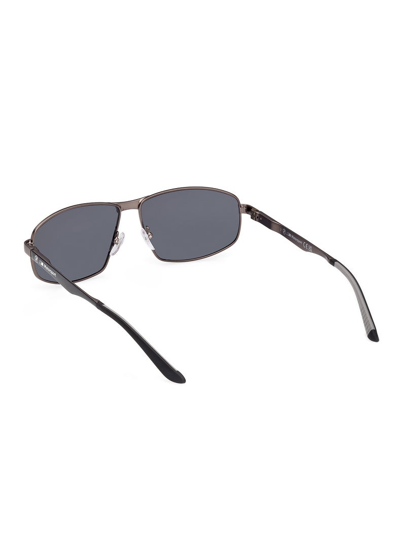 Men's Polarized Navigator Shape Sunglasses - BS003809D60 - Lens Size: 60 Mm