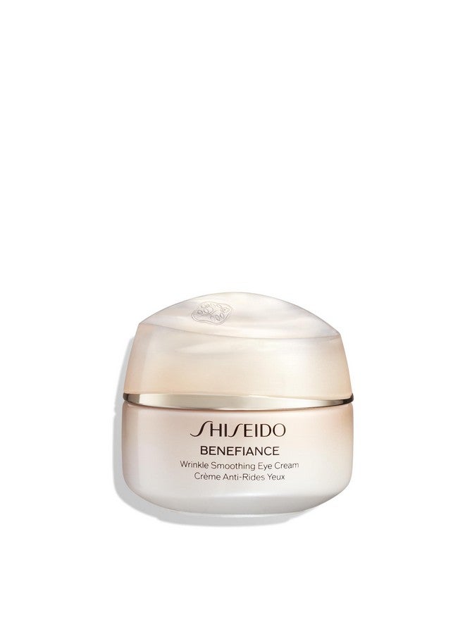 Hiseido Benefiance Wrinkle Smoothing Eye Cream 15 Ml Visibly Improves Five Types Of Eye Wrinkles Dark Circles & Puffiness 48Hr Hydration All Skin Types Noncomedogenic