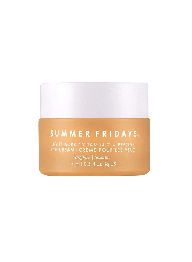 Ummer Fridays Light Aura Vitamin C + Peptide Eye Cream .5 Oz/ 15 Ml