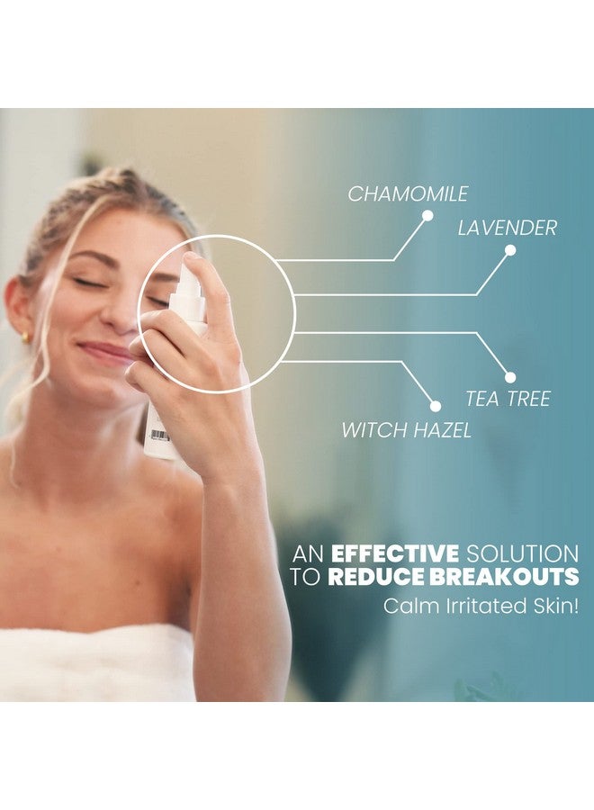 Witch Hazel Toner For Face Facial Toner For Dry Skin Skin Toner For Women Toner For Acne Prone Skin Face Toner For Oily Skin All Skin Types Hydrating Toner For Face And Sensitive Skin (4Oz)