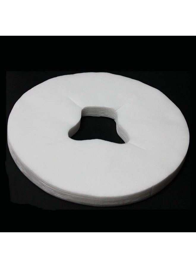 Osenice 100Pcs Disposable Massage Face Cradle Cover Breathing Nonwoven Face Cushion Covers Headrest Cradle Sheet