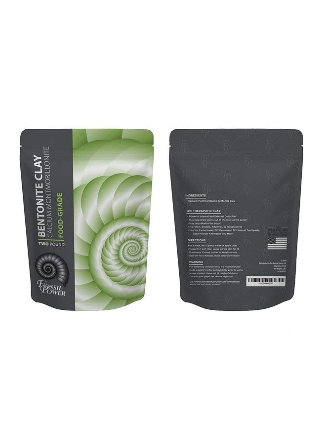 Ossil Power Calcium Bentonite Clay 5Lb Natural Clay Powder For Cleansing Best Hair And Facial Treatment For Radiant Skin