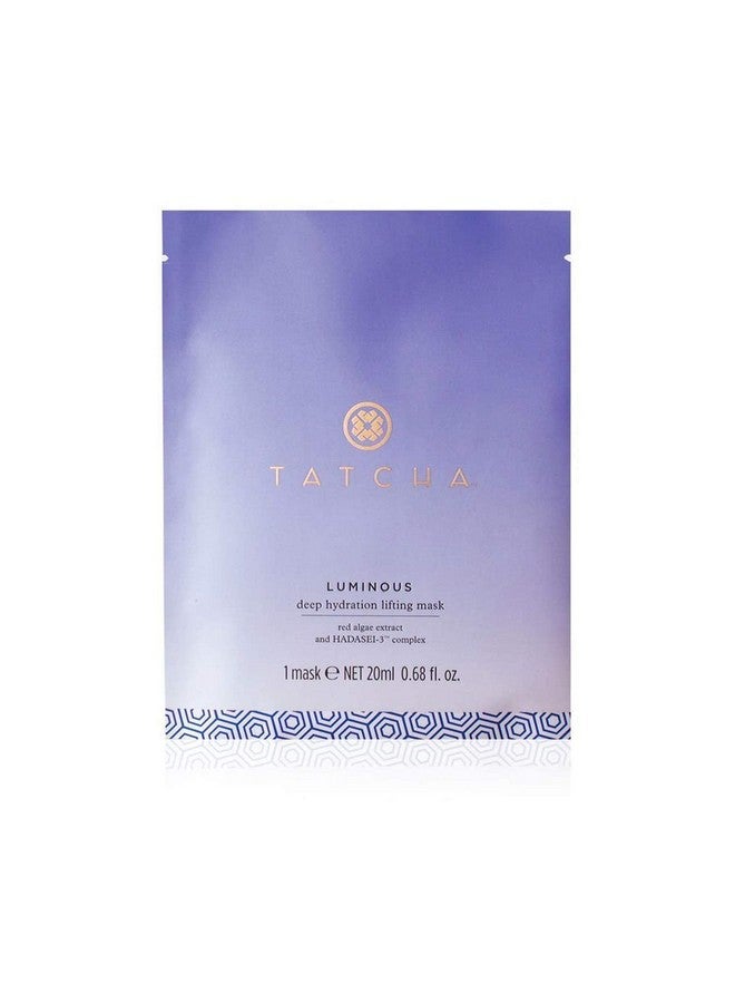 Atcha Luminous Deep Hydration Lifting Mask ; Single Use Mask For Luminous Skin 20 Ml ; 0.68 Oz