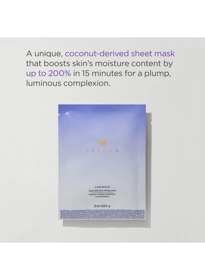 Atcha Luminous Deep Hydration Lifting Mask ; Single Use Mask For Luminous Skin 20 Ml ; 0.68 Oz