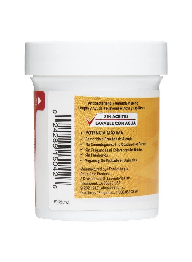 E La Cruz Sulfur Ointment Cystic Acne Treatment Cystic Acne Spot Treatment For Face And Body 2.6 Oz