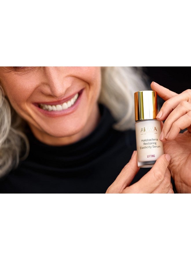 Halobacteria Restoring Elasticity Serum, Anti Aging Face Serum, Lifts, Firms And Smoothes For Stressed Mature Skin, 30 Ml