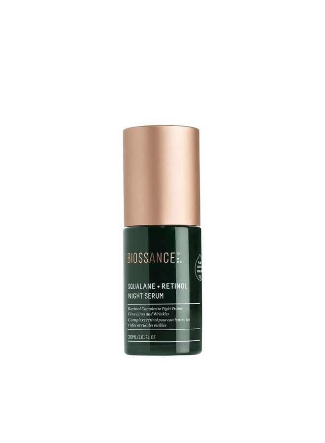 Iossance Squalane + Retinol Serum. Encapsulated Timerelease Retinol To Reduce Fine Lines Wrinkles Discoloration And Texture. Cell Turnover With Minimal Irritation (1.01 Fl Oz)