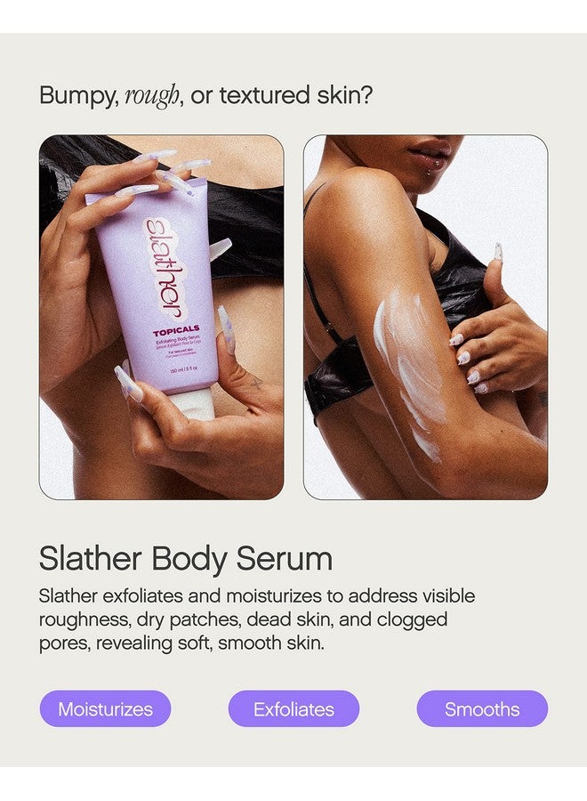 Opicals Slather Exfoliating Body Serum With Retinol And Ahas 5 Oz / 150 Ml