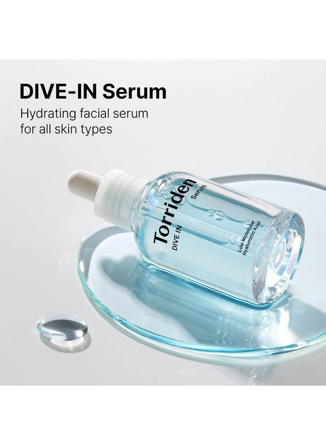 Orriden Divein Lowmolecular Hyaluronic Acid Serum 1.69 Fl Oz ; Fragrancefree Face Serum For Dry Dehydrated Oily Skin ; Vegan Clean Crueltyfree Korean Skin Care