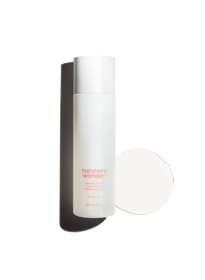 Aruharu Wonder Centella 3% Pha Gentle Liquid Exfoliating Serum 4.06 Fl Oz / 120Ml ; Hypoallergenic Pha Ingredients ; Vegan Crurelty Free Ewggreen