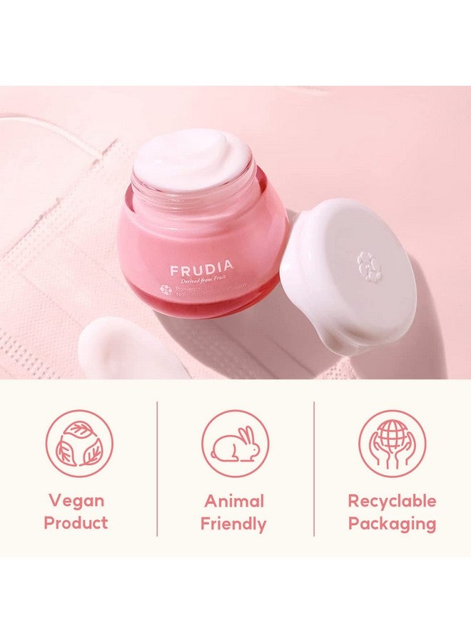 Rudia Welcos Pomegranate Nutrimoisturizing Mini Face Cream ; Facial Moisturizer For Firmness & Vitality ; Korean Skin Care Face Moisturizer Cream W/Adenosine Pomegranate & Fruit Seed Oil (0.33Oz)