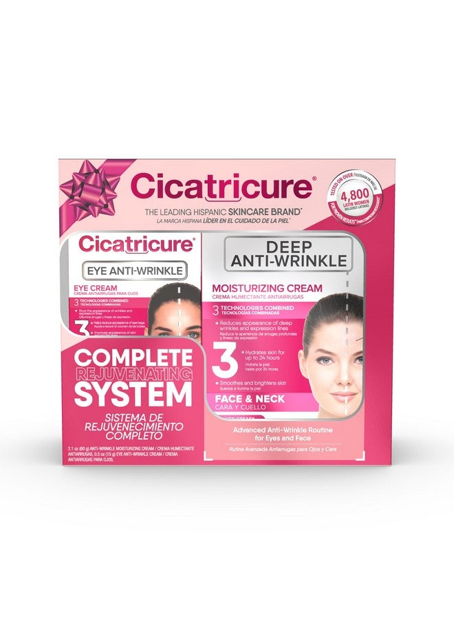Icatricure Complete Rejuvating System Gift Pack Of Two Facial Antiwrinkle Creams
