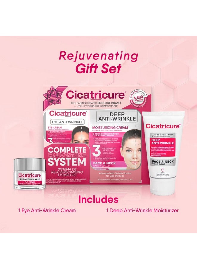 Icatricure Complete Rejuvating System Gift Pack Of Two Facial Antiwrinkle Creams