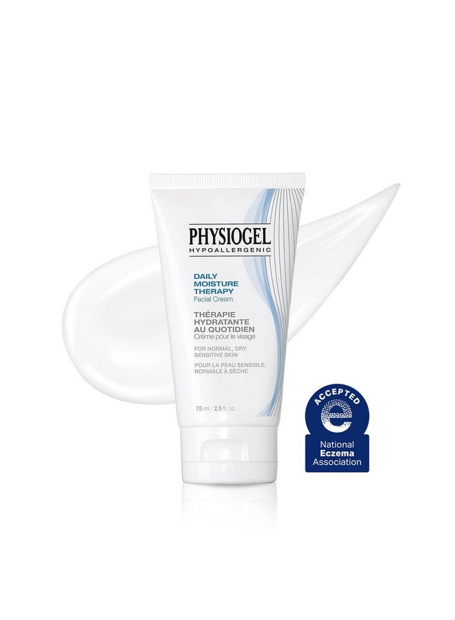 Hysiogel Daily Moisture Therapy Facial Cream ; 72Hr Hydration ; Normal To Dry Sensitive Skin ; Strengthen Skin Barrier ; Hypoallergenic ; Clinically Tested ; Free From Fragrance Parabens Colorants